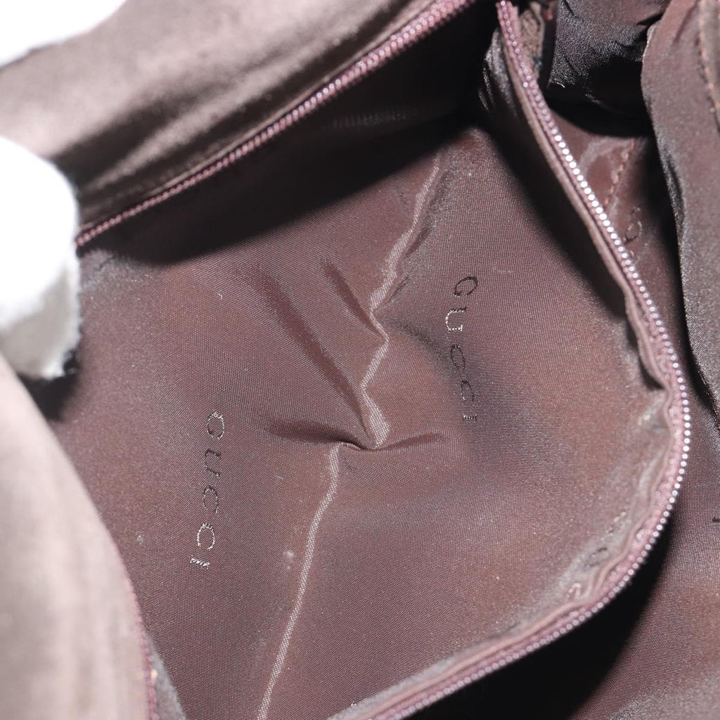 Gucci Brown Suede Shoulder Bag