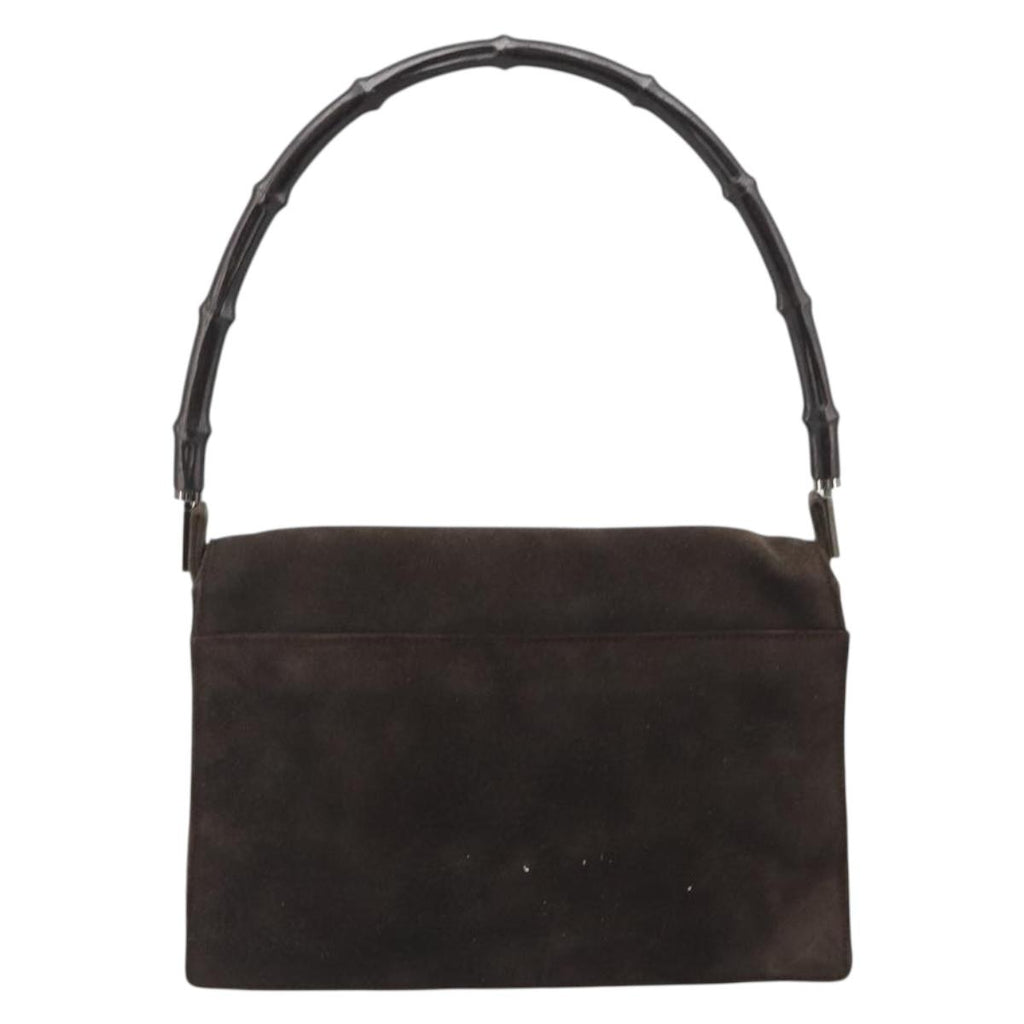 Gucci Brown Suede Shoulder Bag