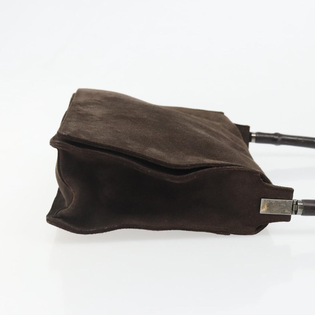 Gucci Brown Suede Shoulder Bag