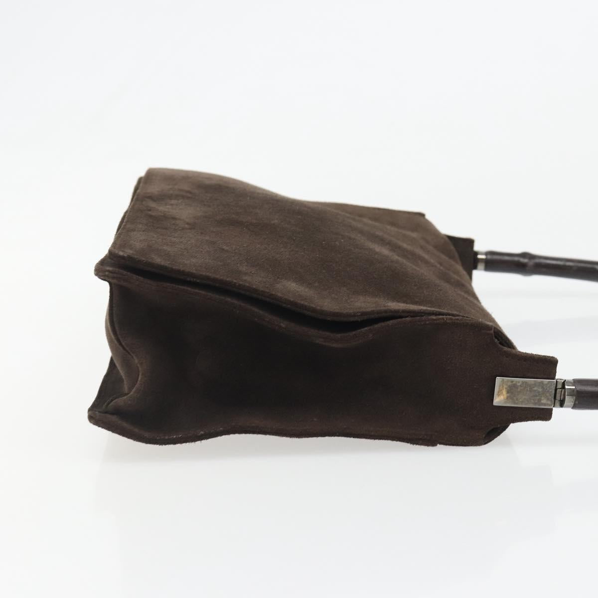 Gucci Brown Suede Shoulder Bag
