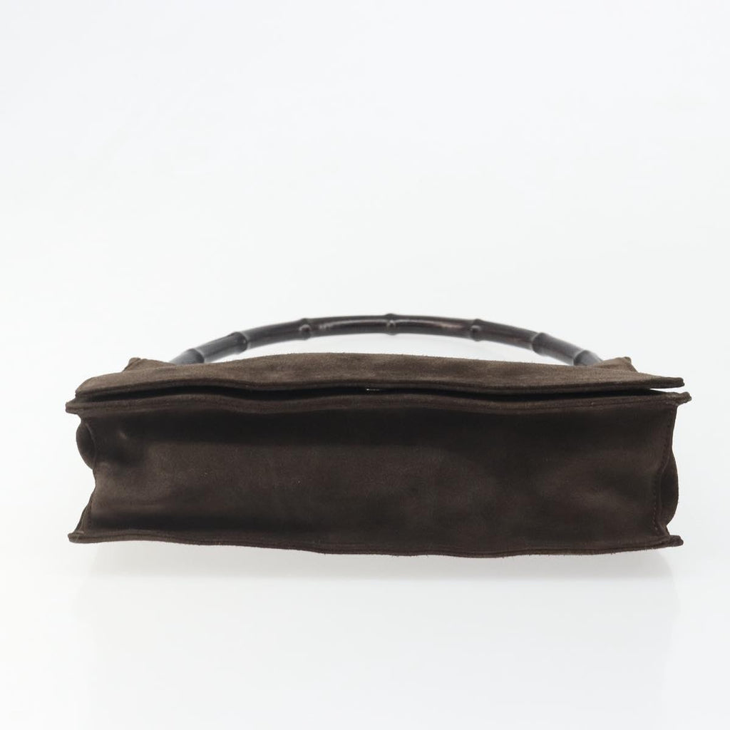 Gucci Brown Suede Shoulder Bag