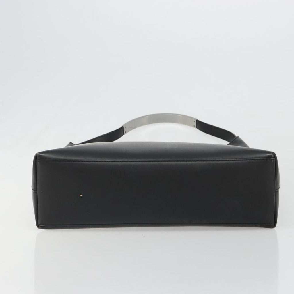 Gucci Tom Ford Black Leather Hobo Bag
