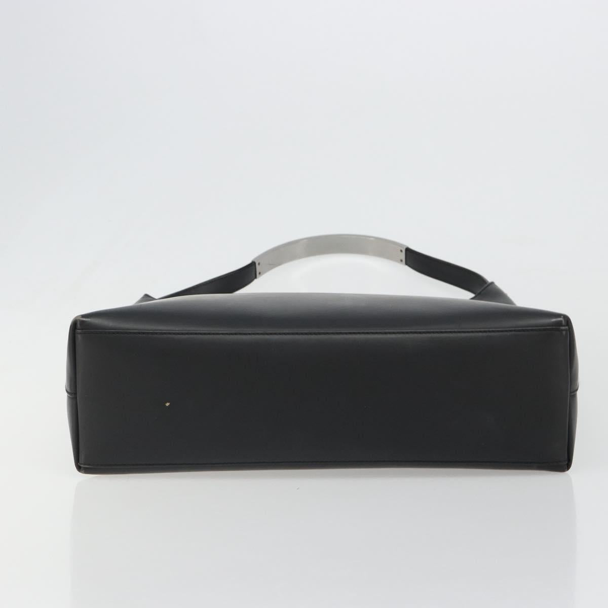 Gucci Tom Ford Black Leather Hobo Bag