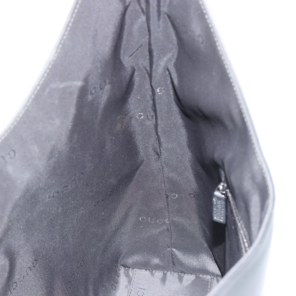 Gucci Tom Ford Black Leather Hobo Bag