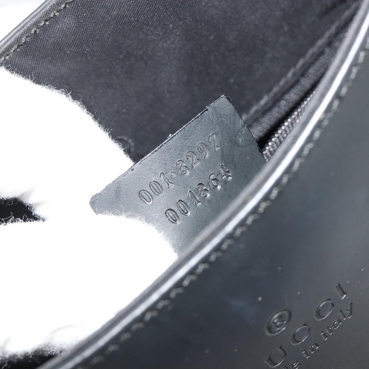 Gucci Tom Ford Black Leather Hobo Bag