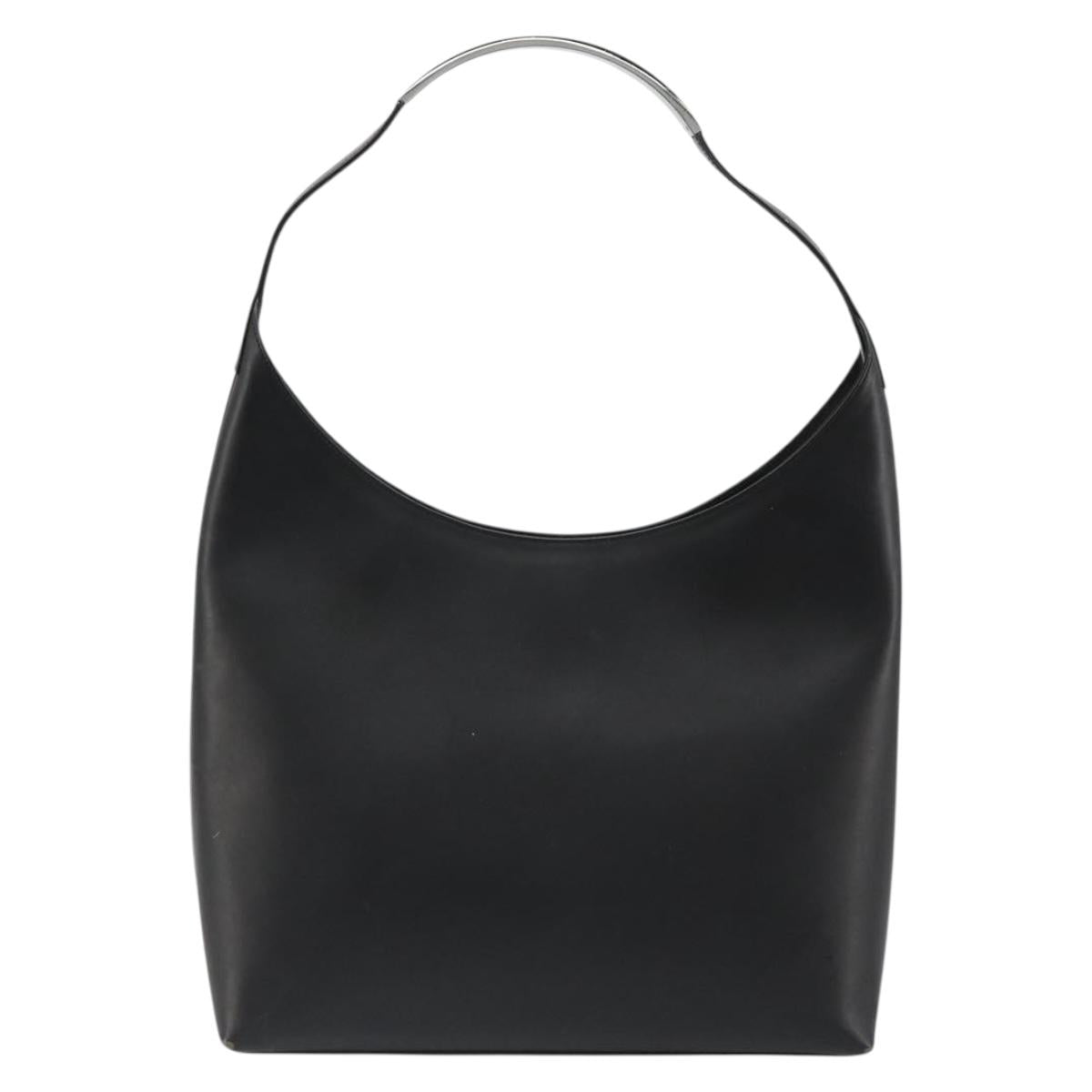 Gucci Tom Ford Black Leather Hobo Bag
