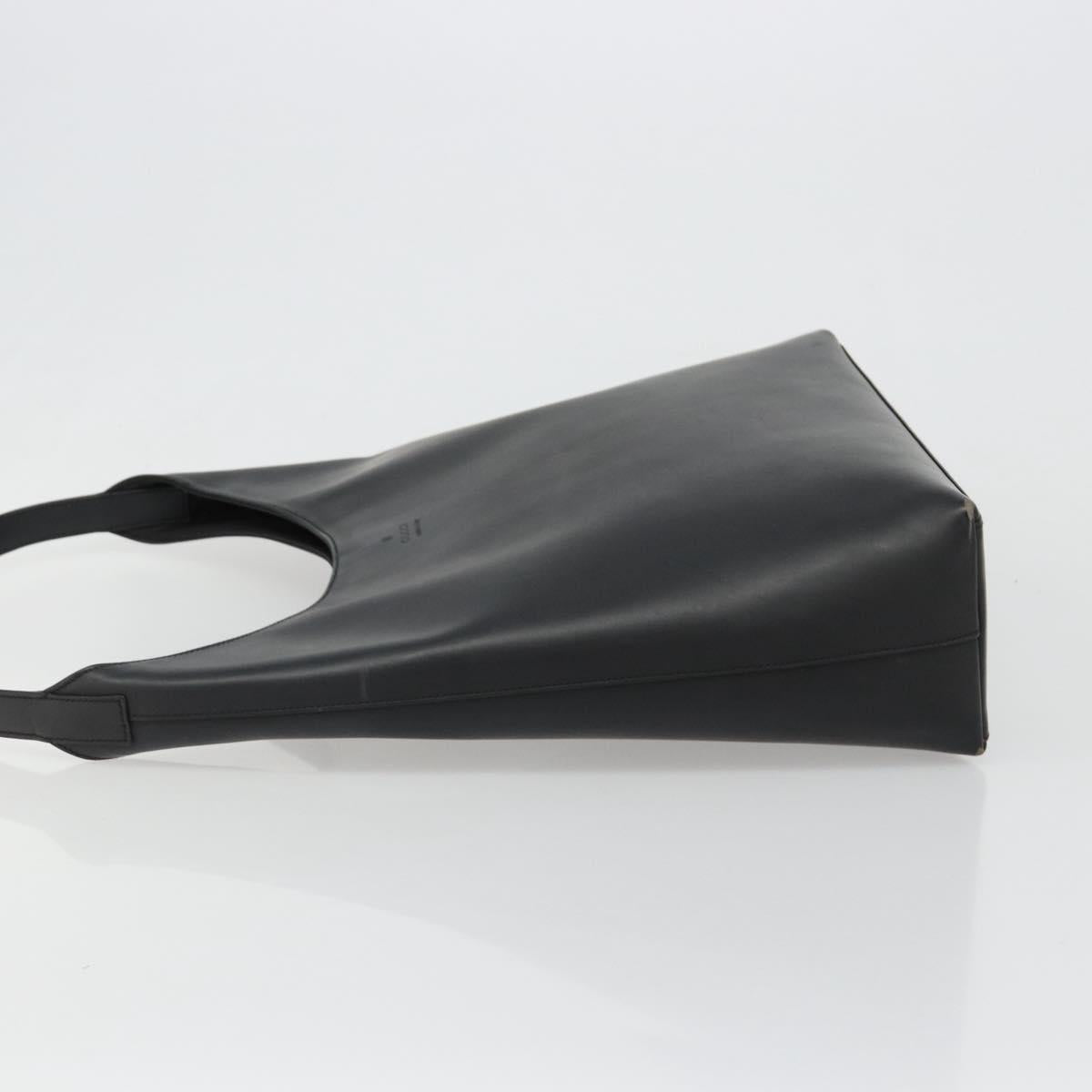 Gucci Tom Ford Black Leather Hobo Bag
