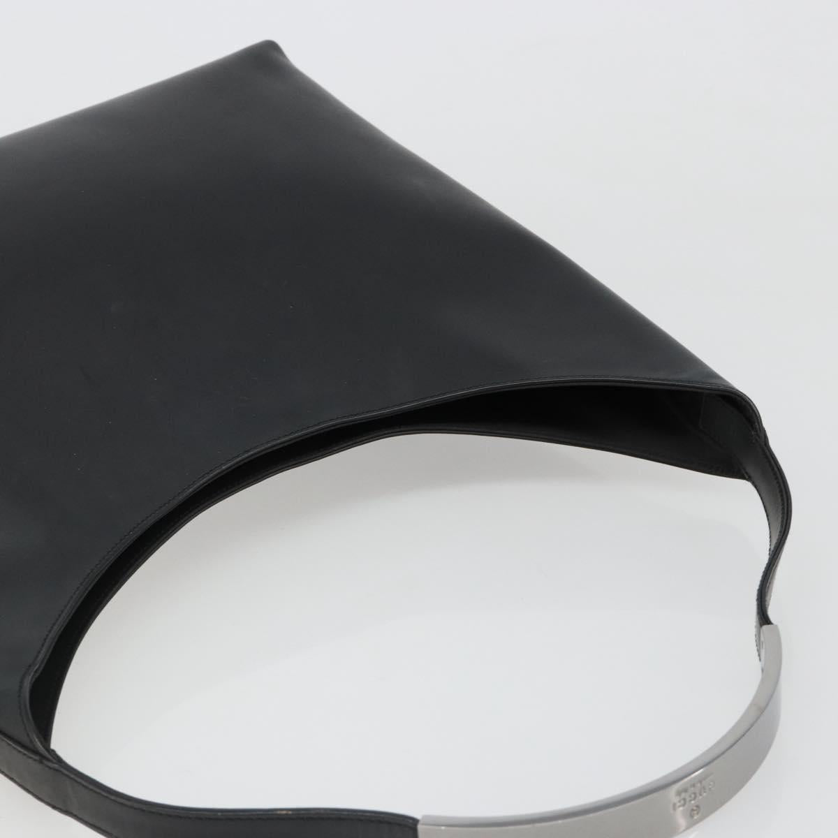 Gucci Tom Ford Black Leather Hobo Bag