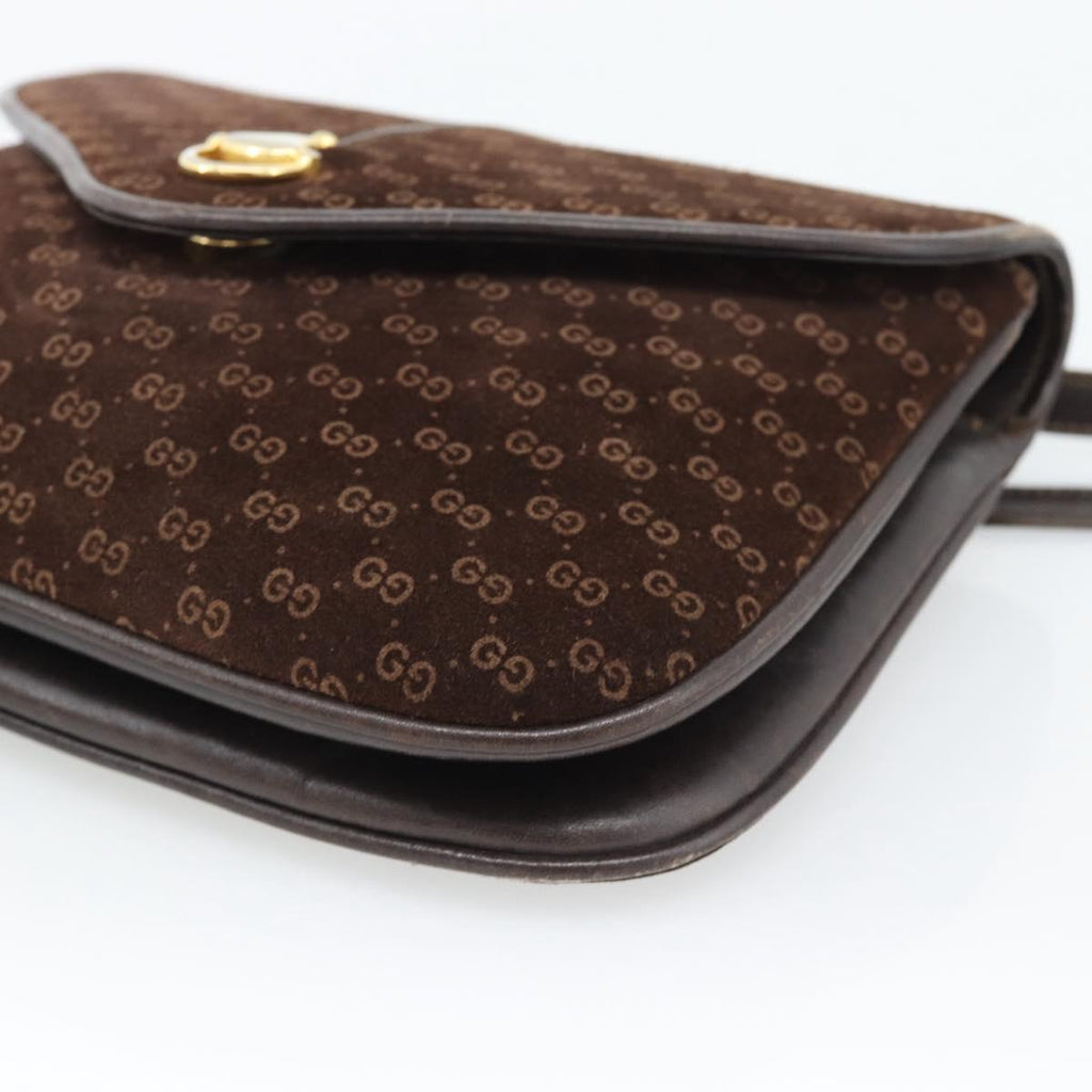 Gucci Brown Horsebit Crossbody