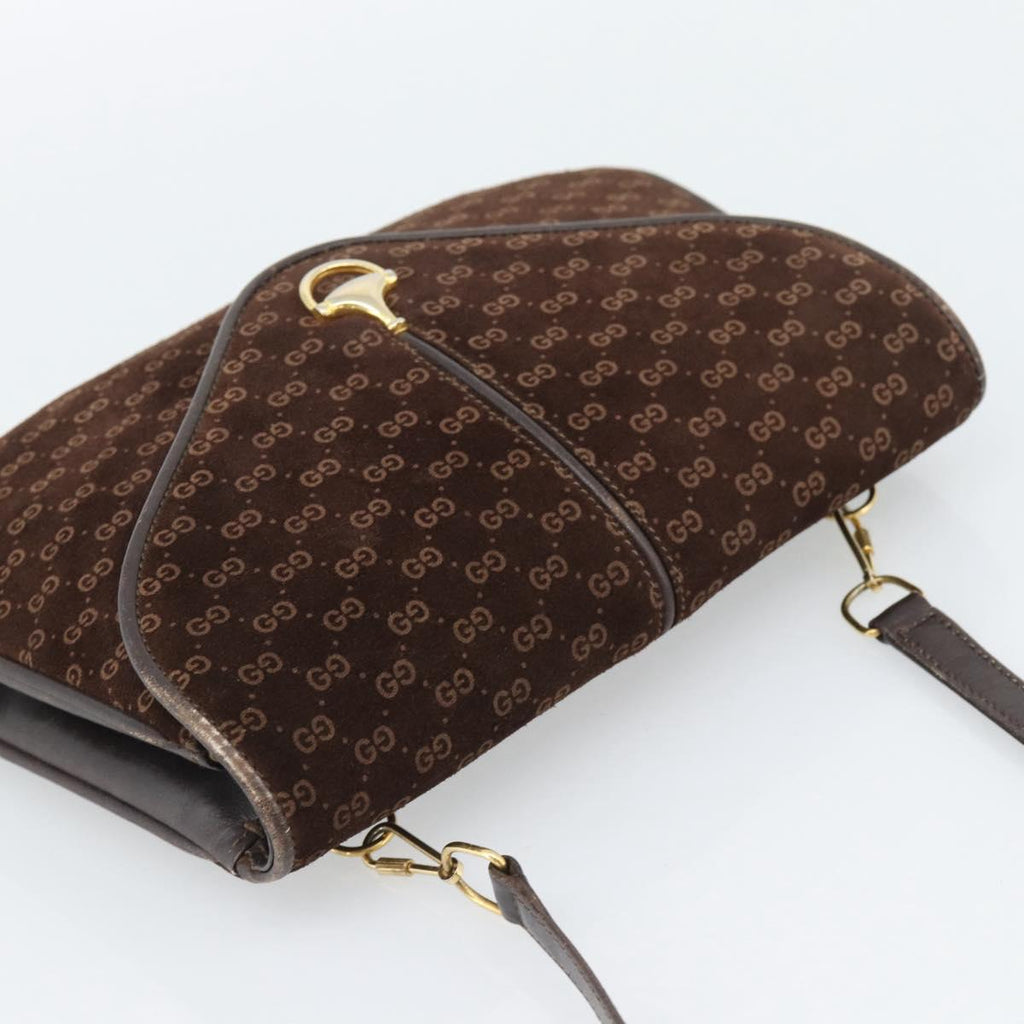 Gucci Brown Horsebit Crossbody