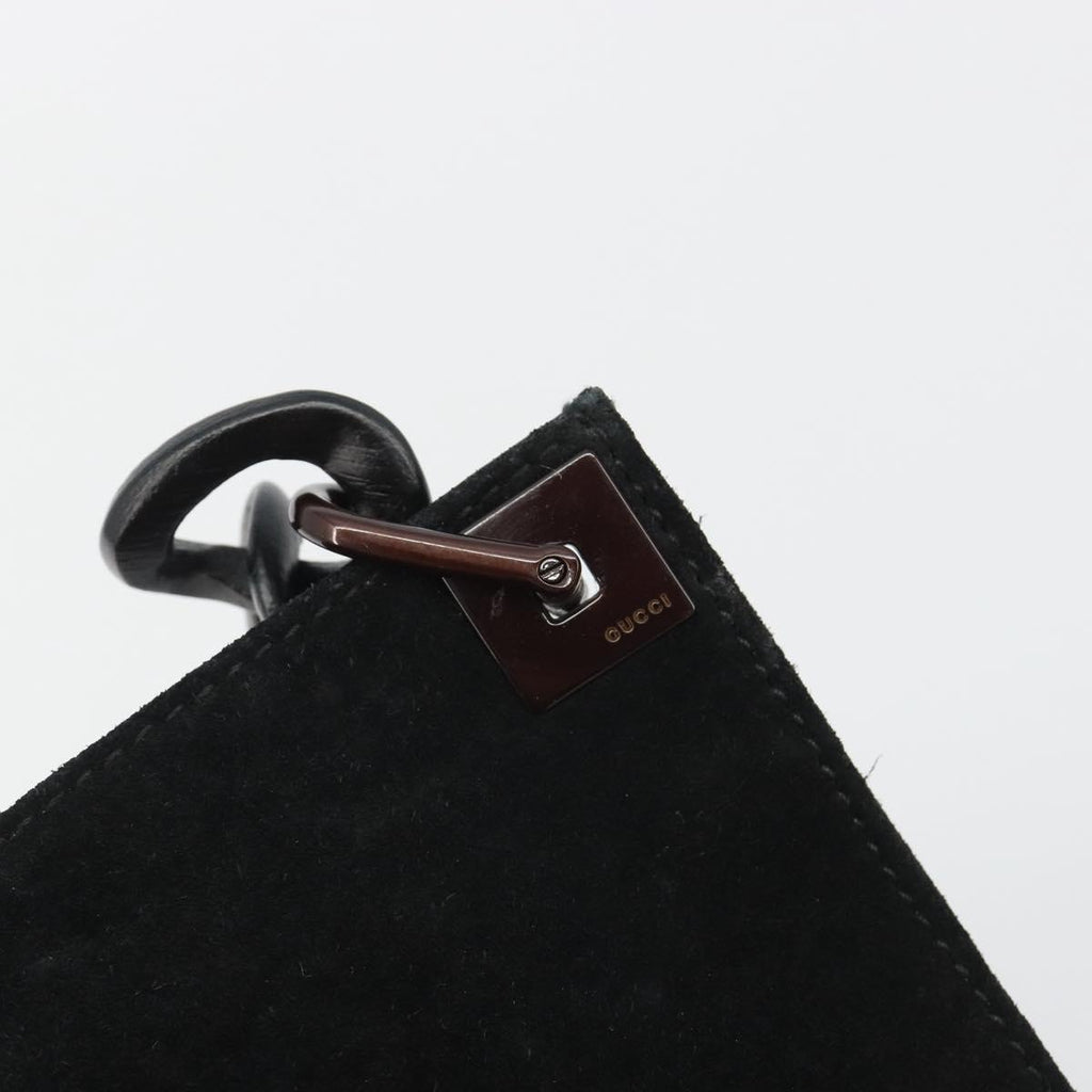 Gucci Black Suede Crossbody