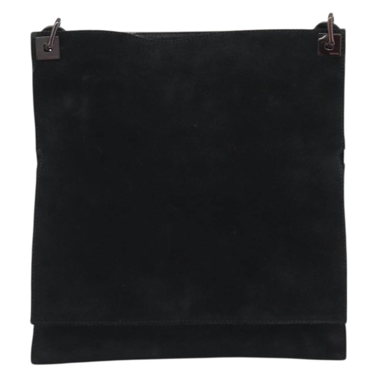 Gucci Black Suede Crossbody