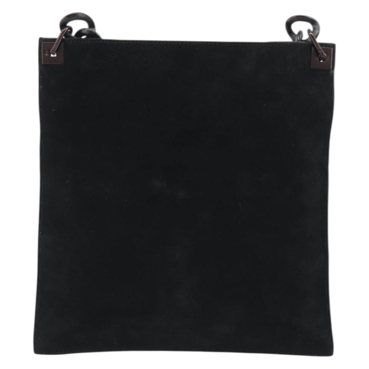 Gucci Black Suede Crossbody