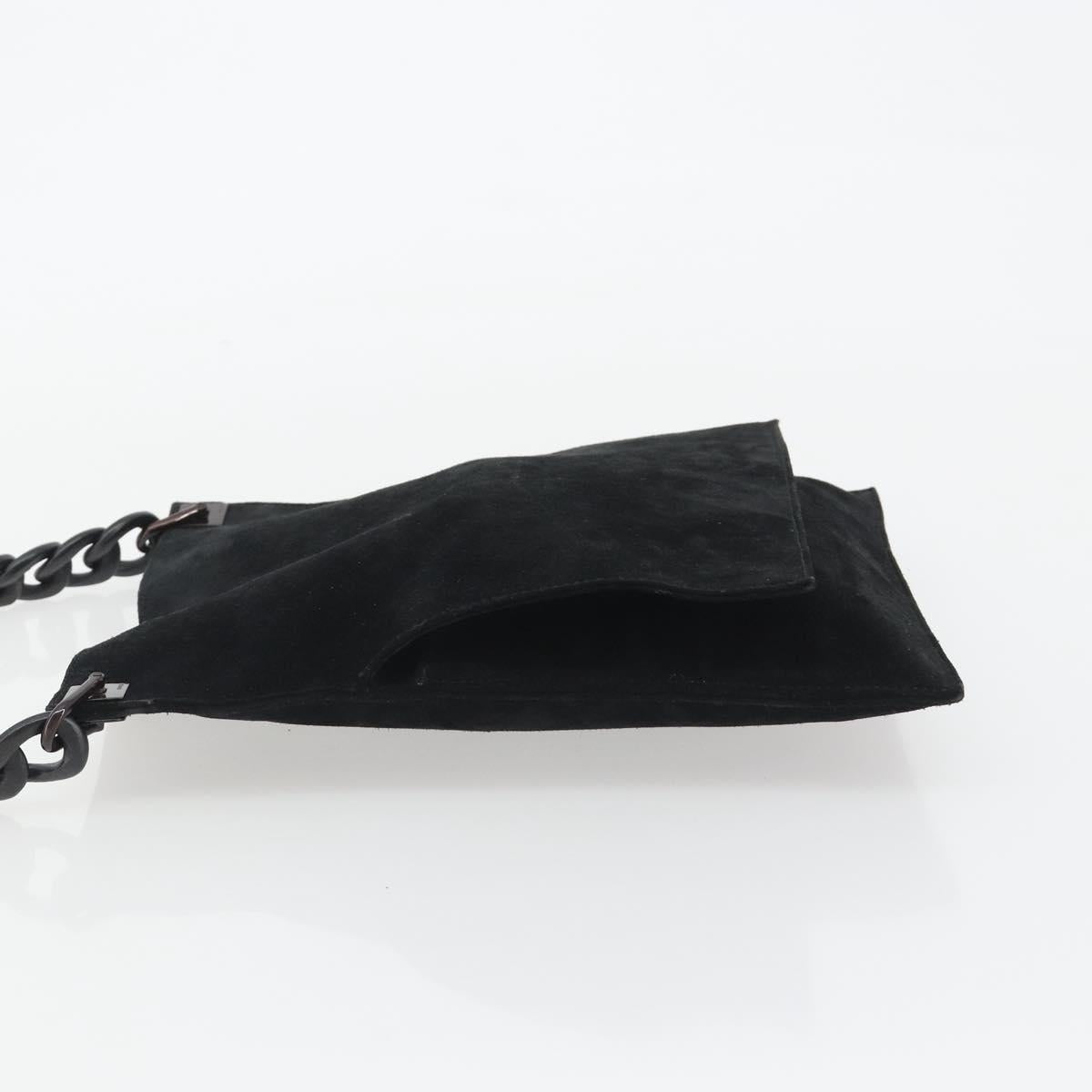 Gucci Black Suede Crossbody