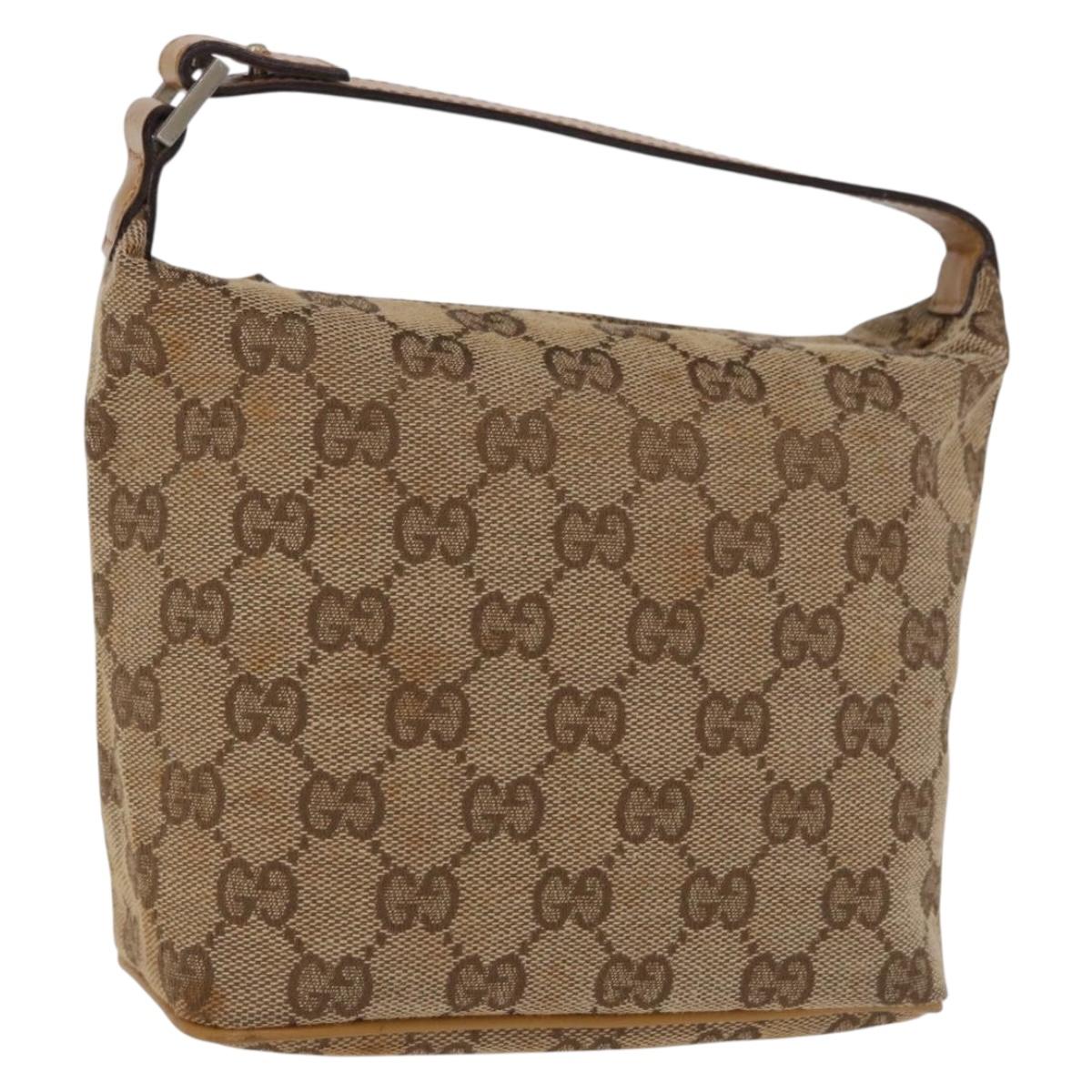 Gucci Brown Monogram Pochette