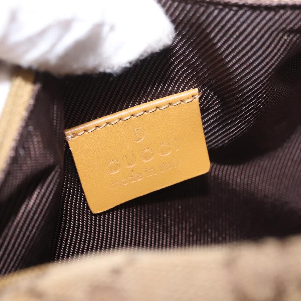 Gucci Brown Monogram Pochette