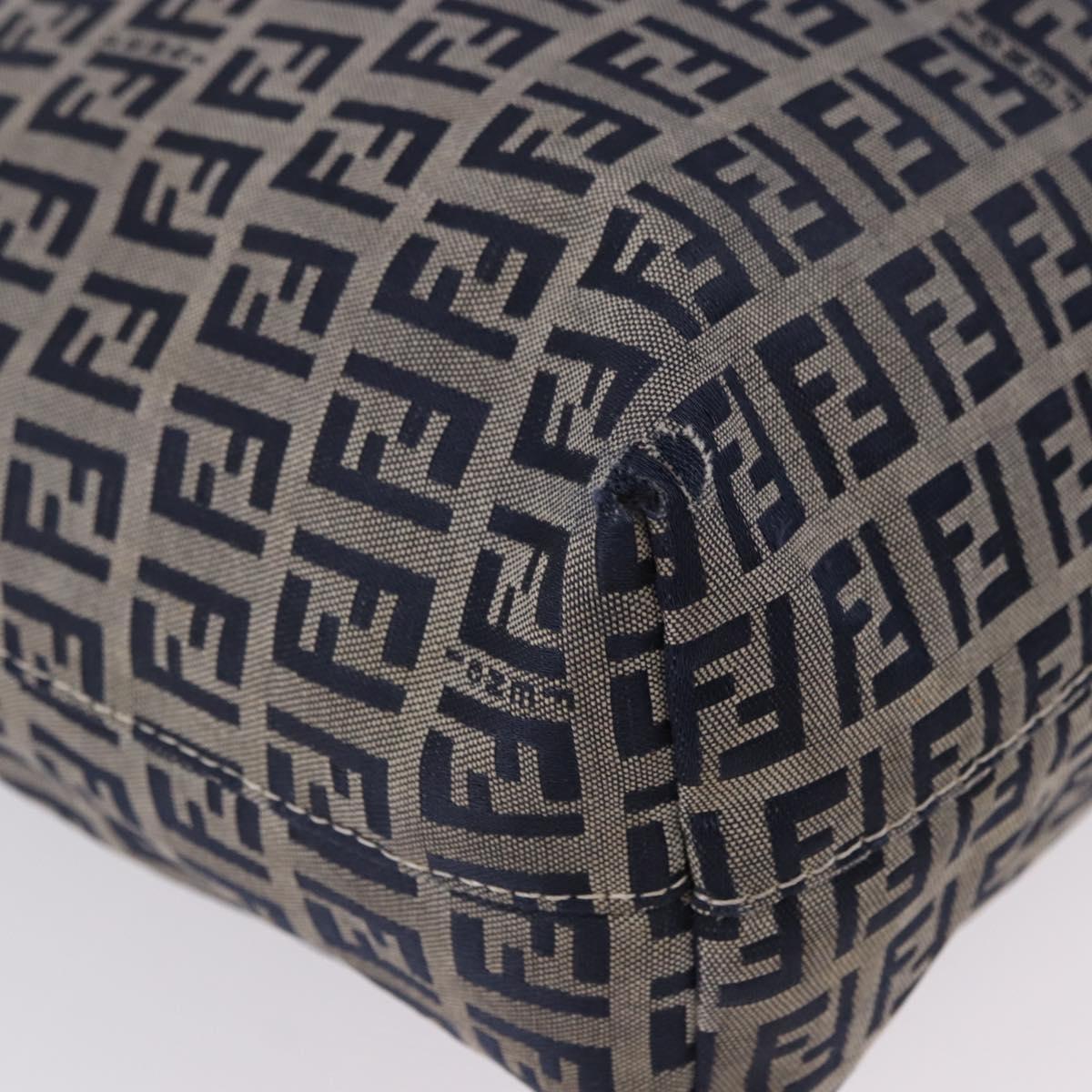 Fendi Navy Zucchino Tote