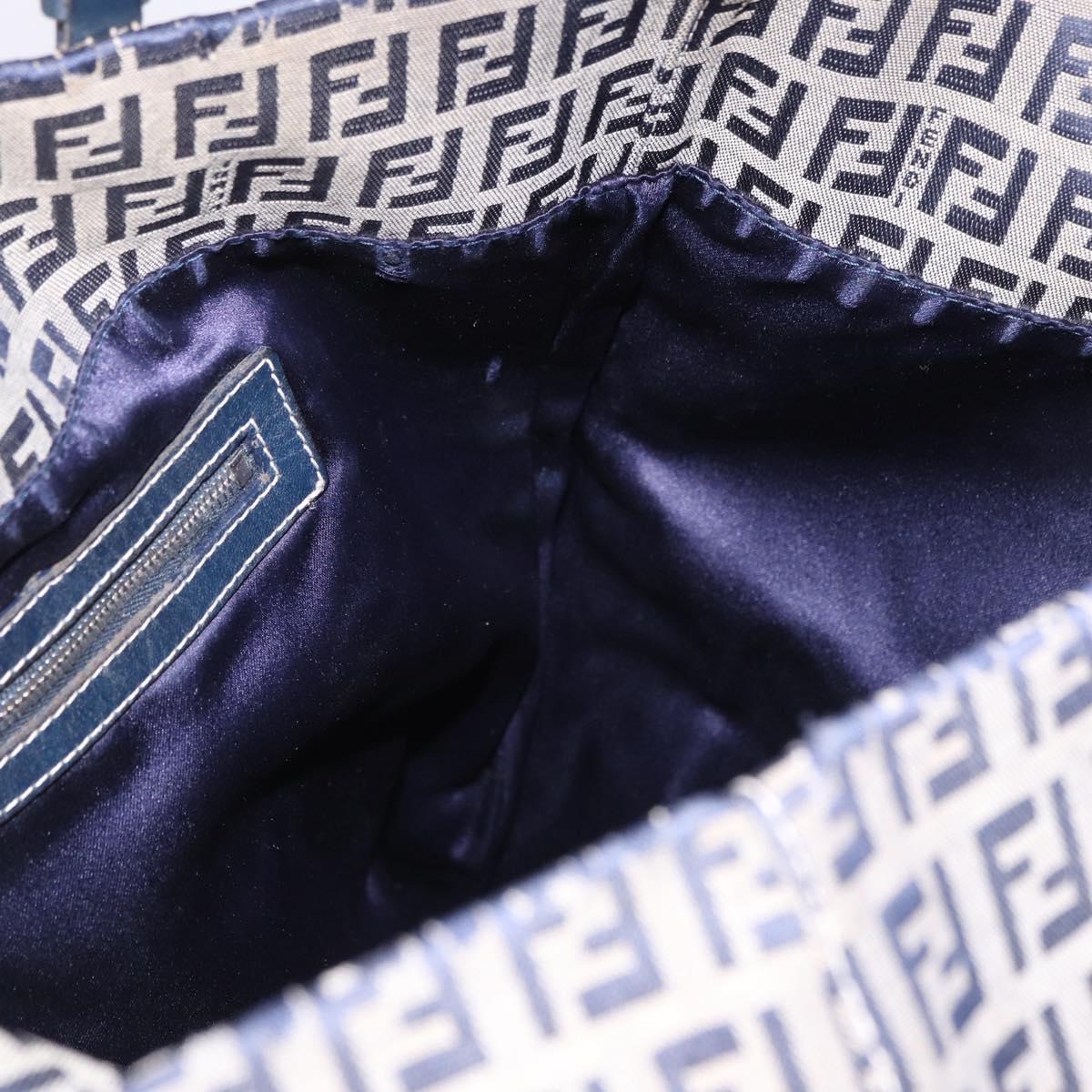 Fendi Navy Zucchino Tote