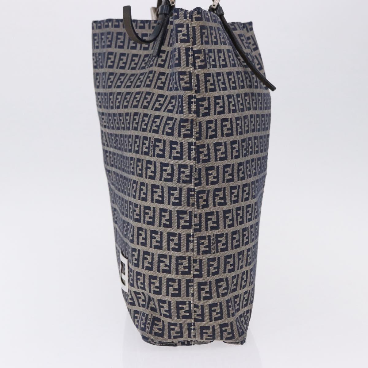 Fendi Navy Zucchino Tote