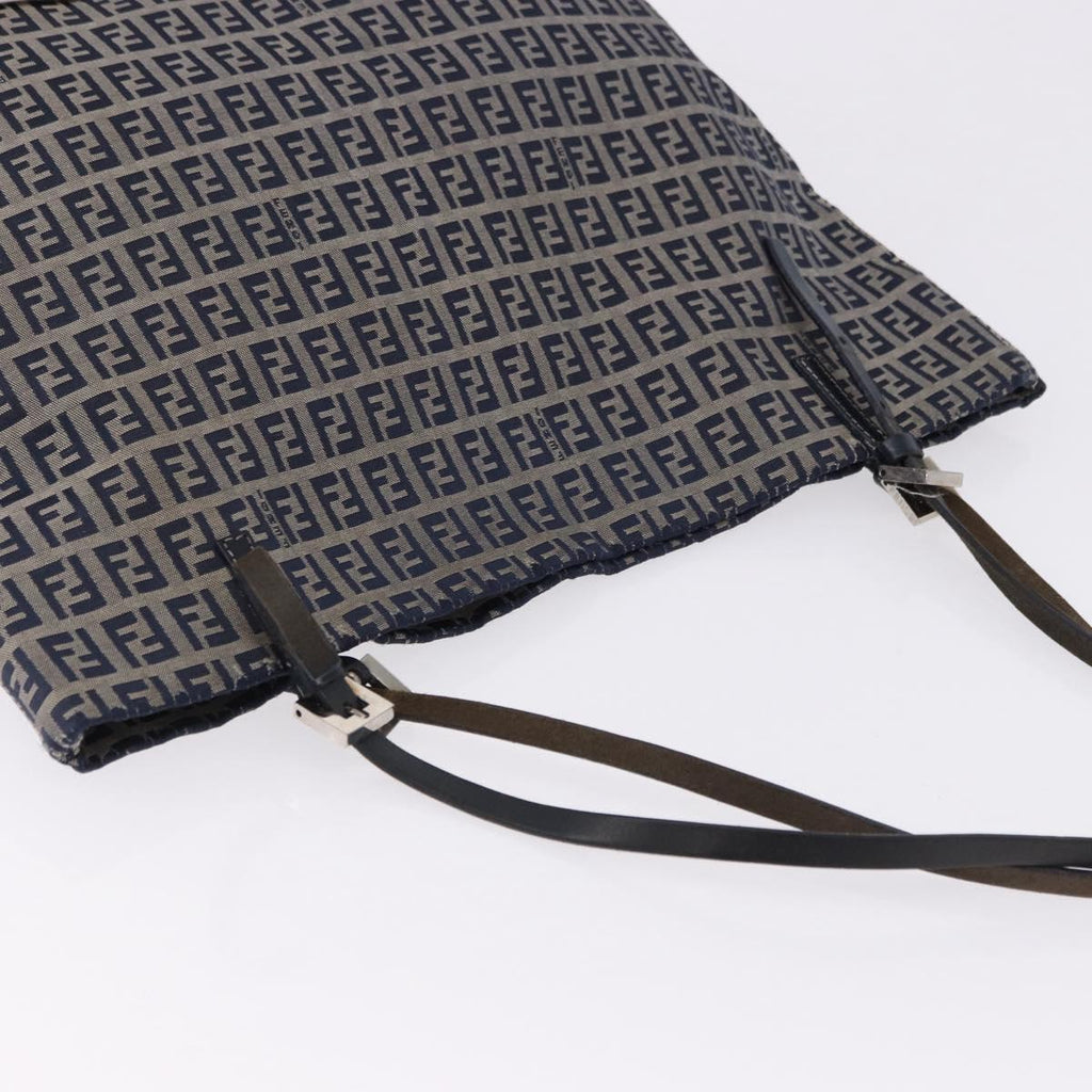 Fendi Navy Zucchino Tote