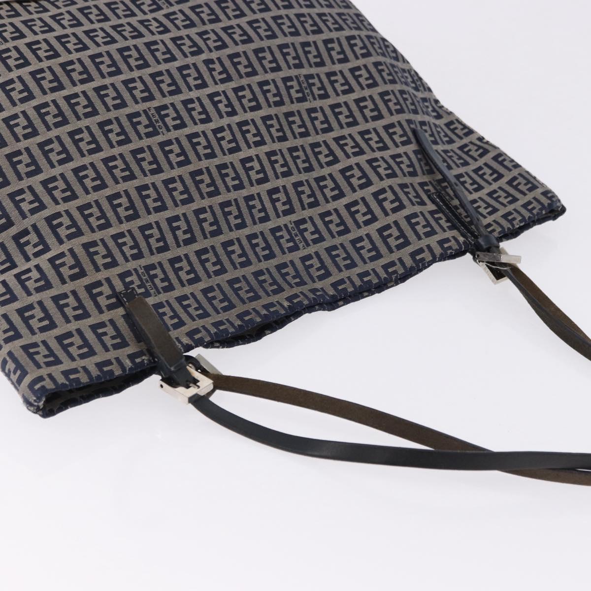 Fendi Navy Zucchino Tote