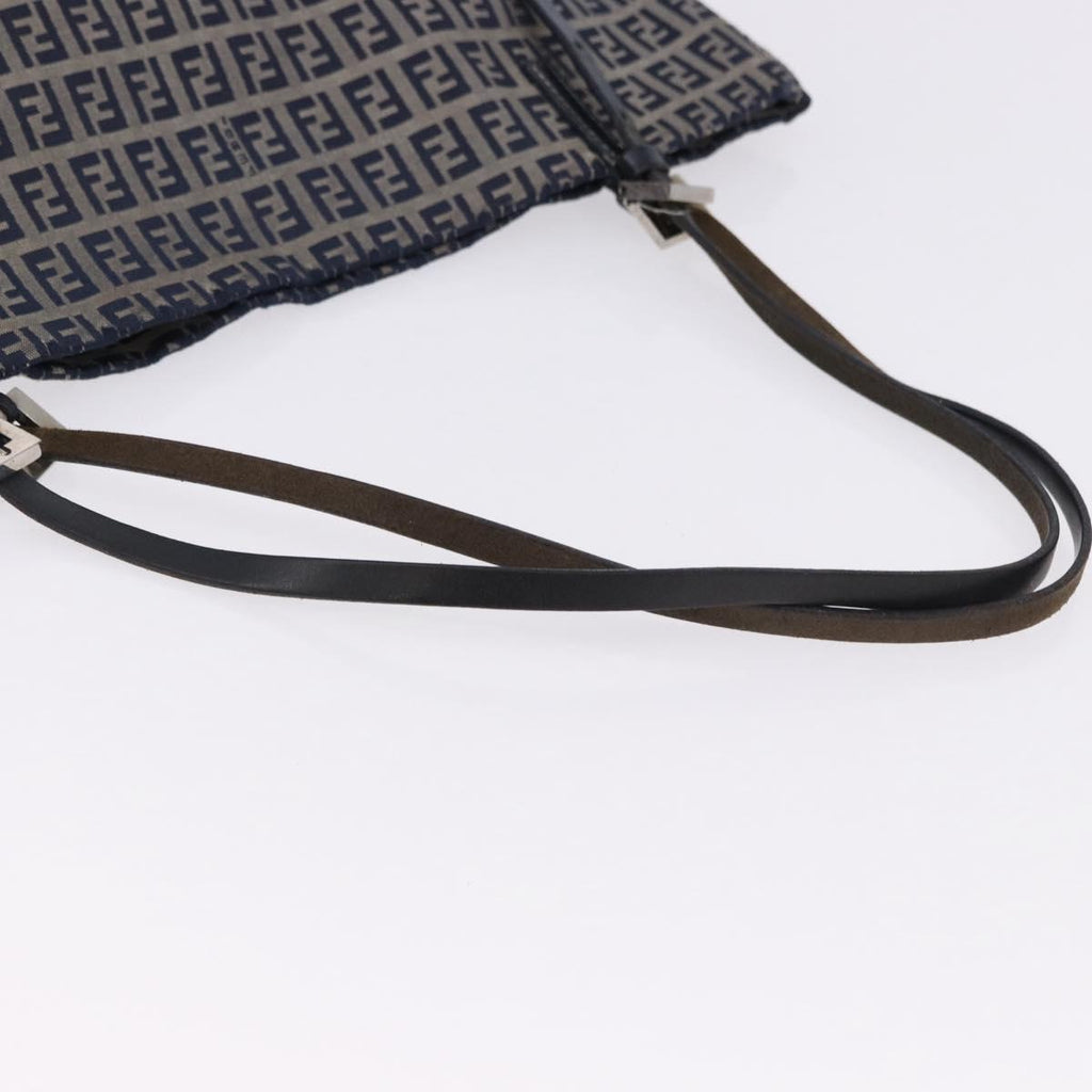 Fendi Navy Zucchino Tote