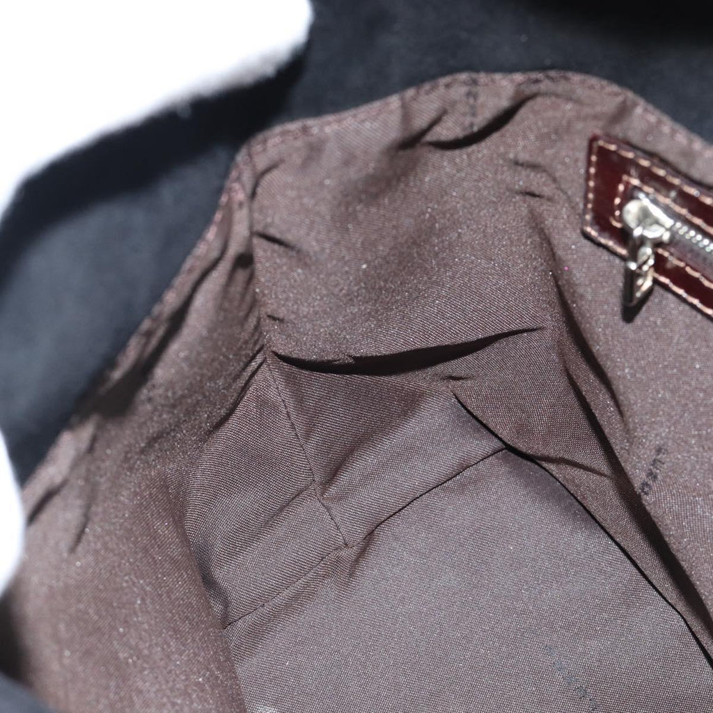 Fendi Black Suede Bucket Tote