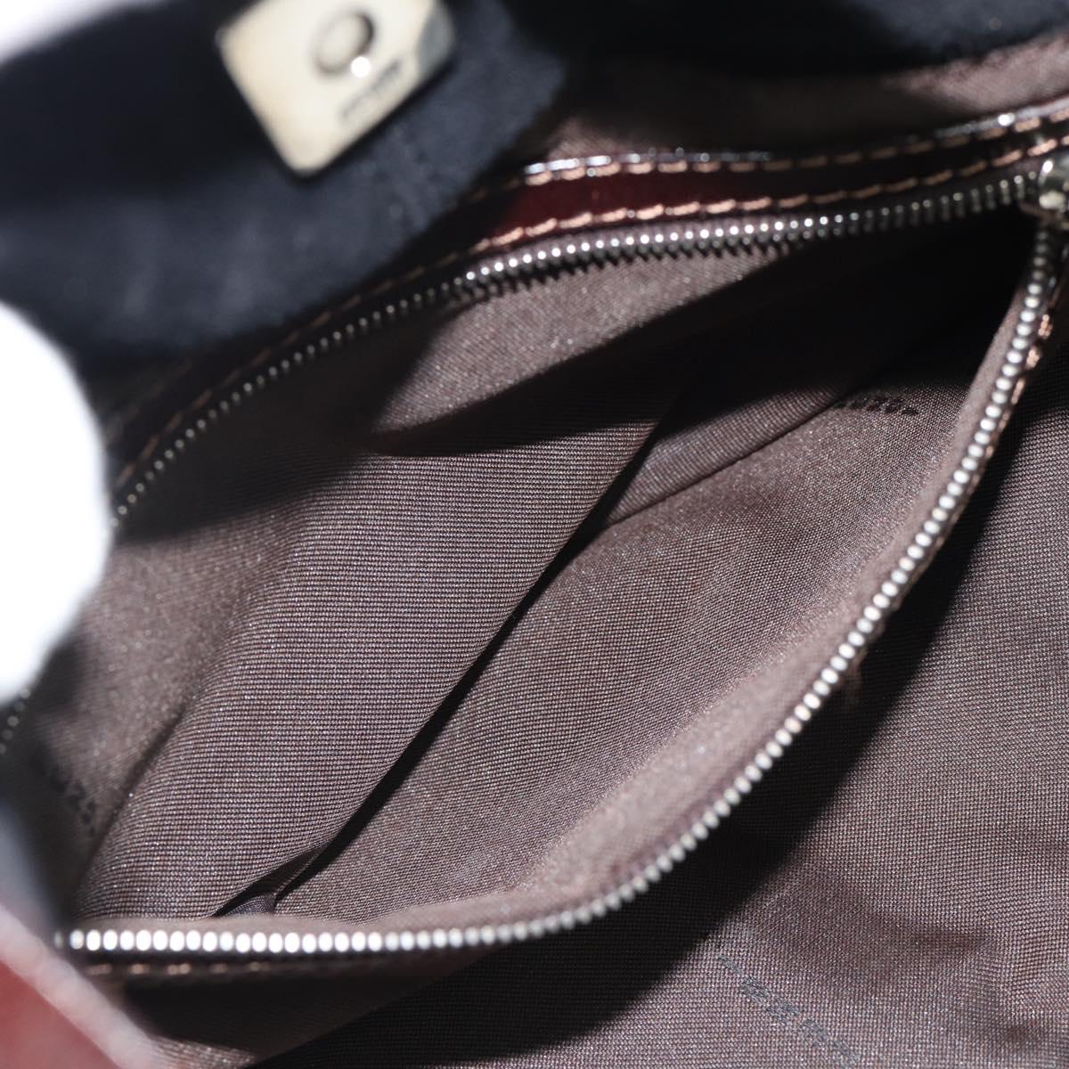 Fendi Black Suede Bucket Tote