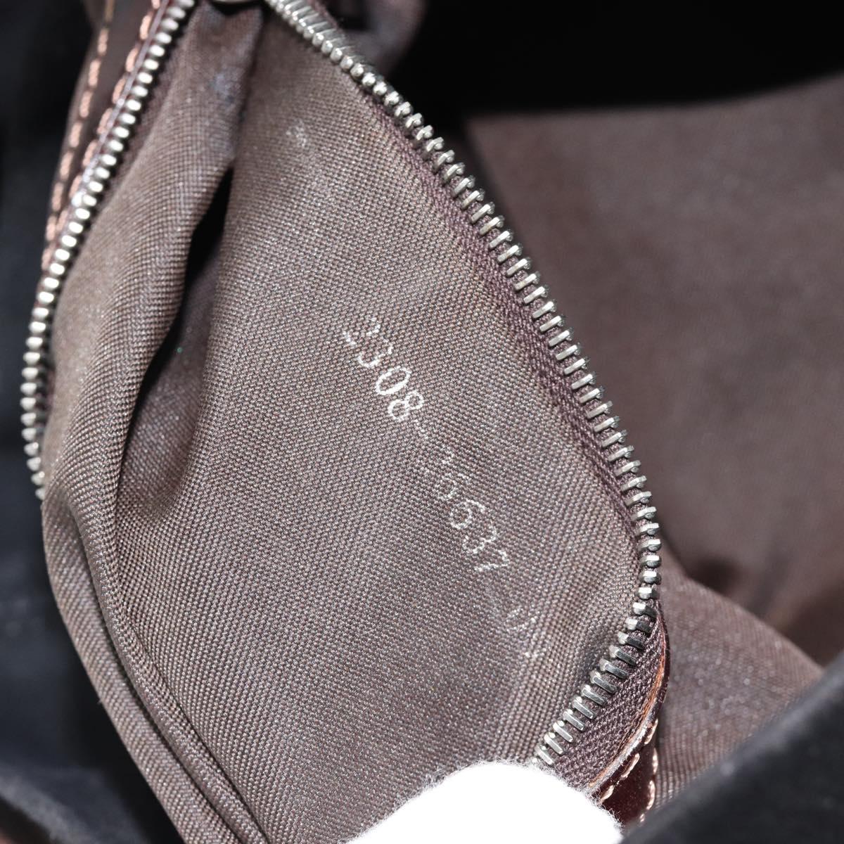 Fendi Black Suede Bucket Tote