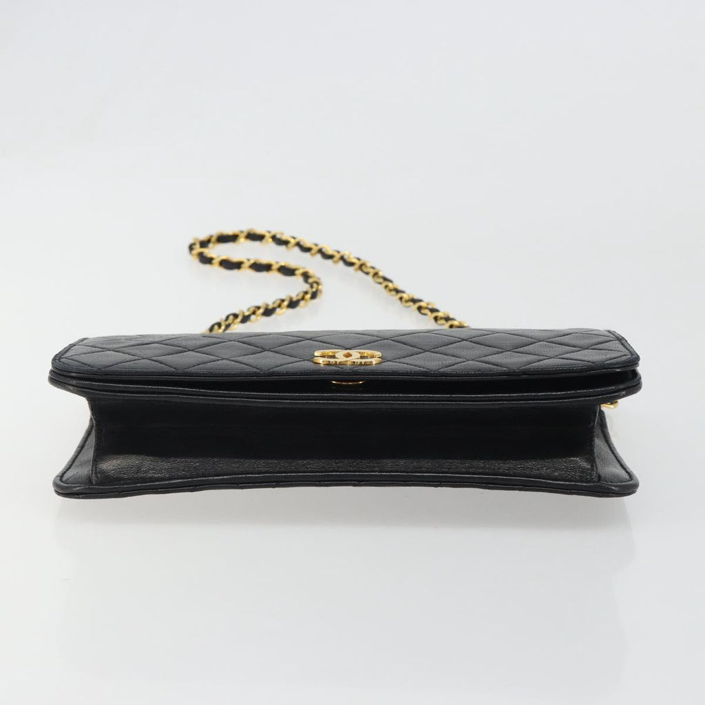 Chanel Black Quilted Leather Shoulder Bag