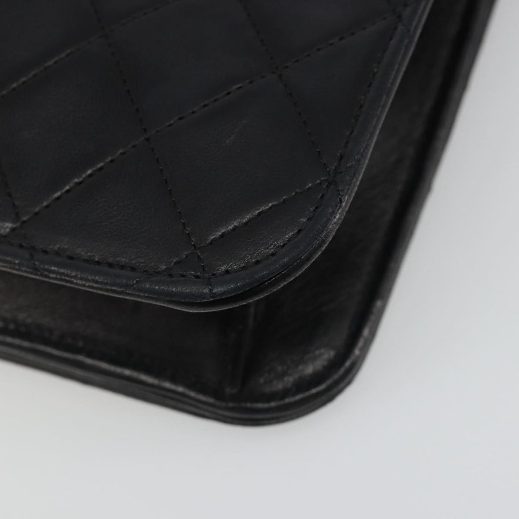 Chanel Black Quilted Leather Shoulder Bag