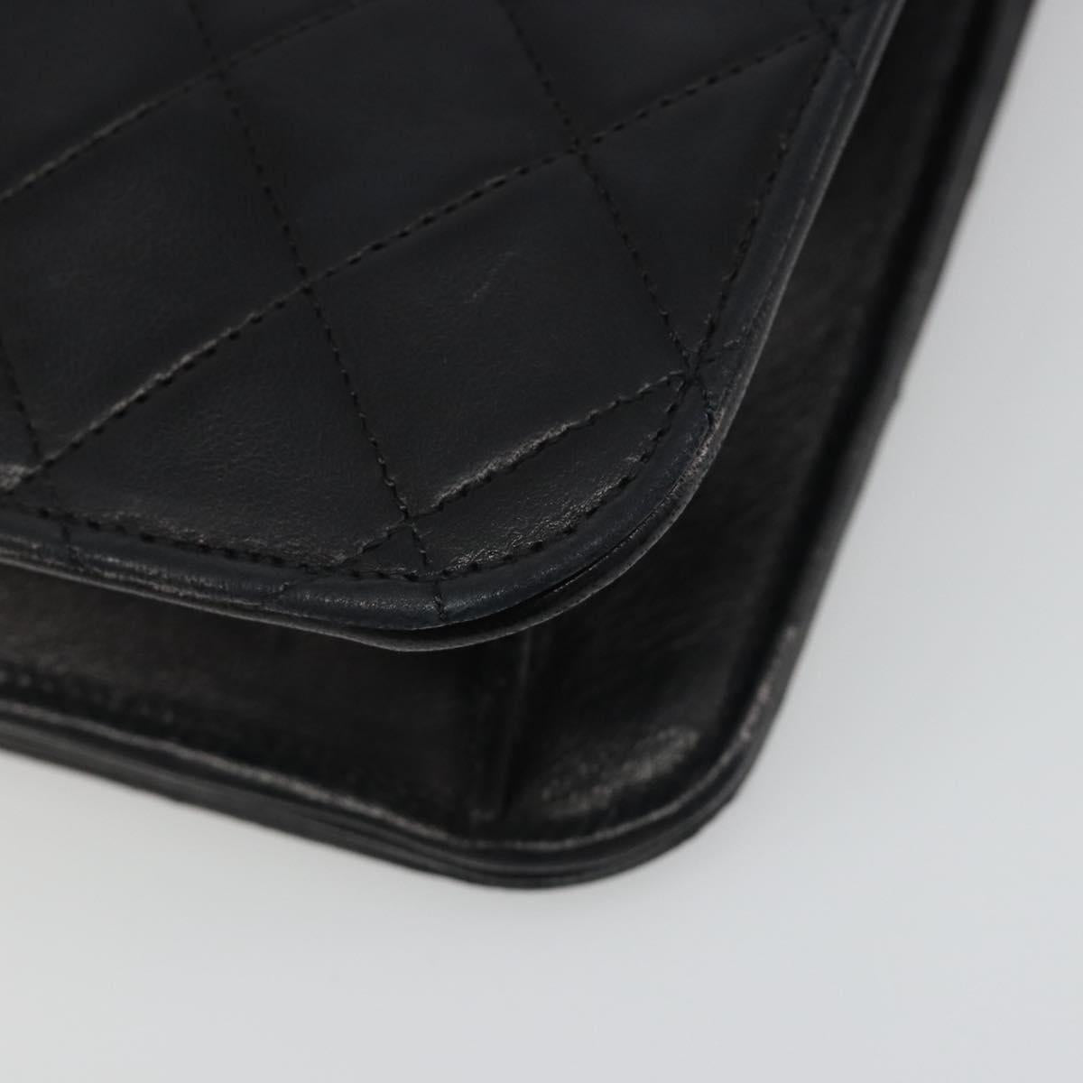 Chanel Black Quilted Leather Shoulder Bag