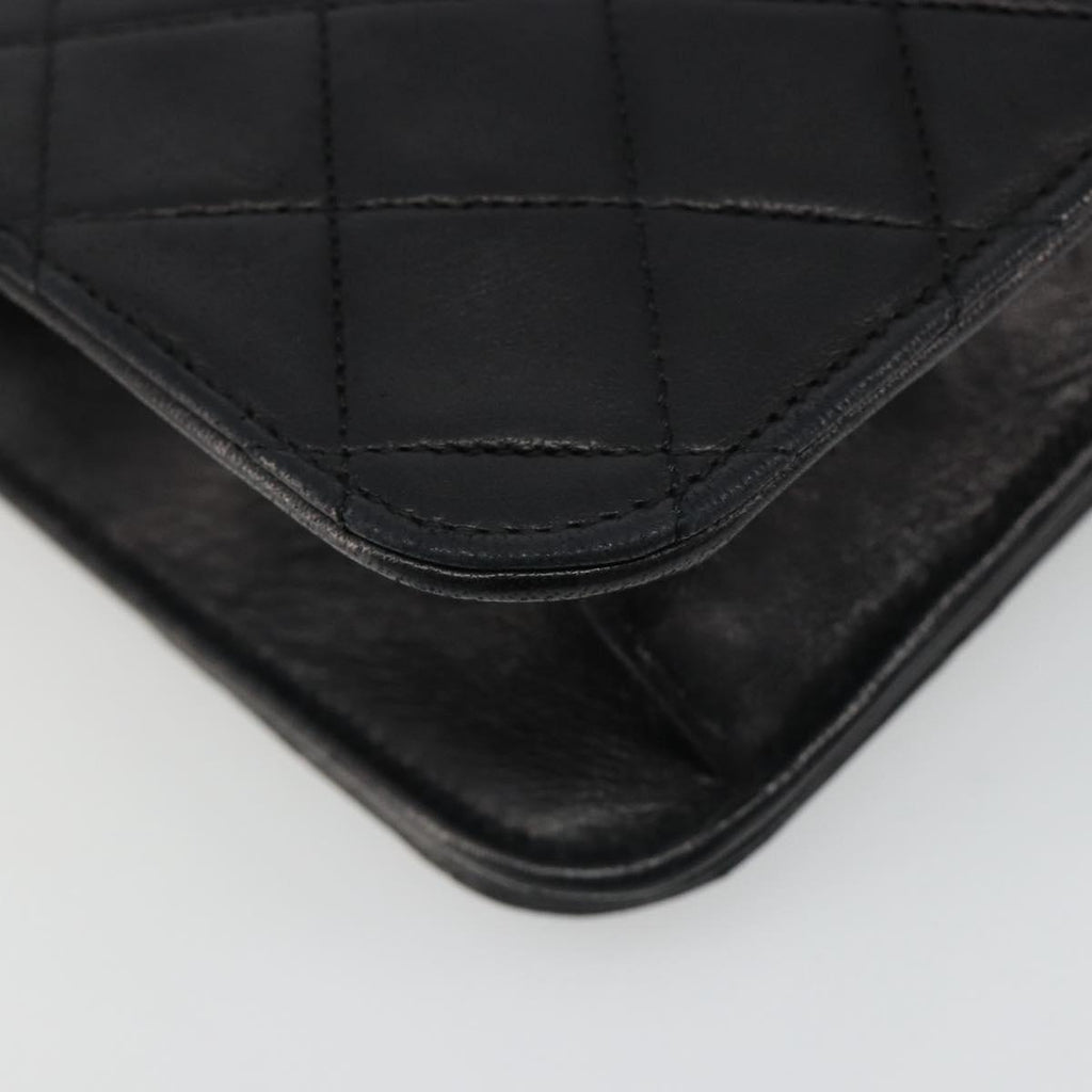 Chanel Black Quilted Leather Shoulder Bag