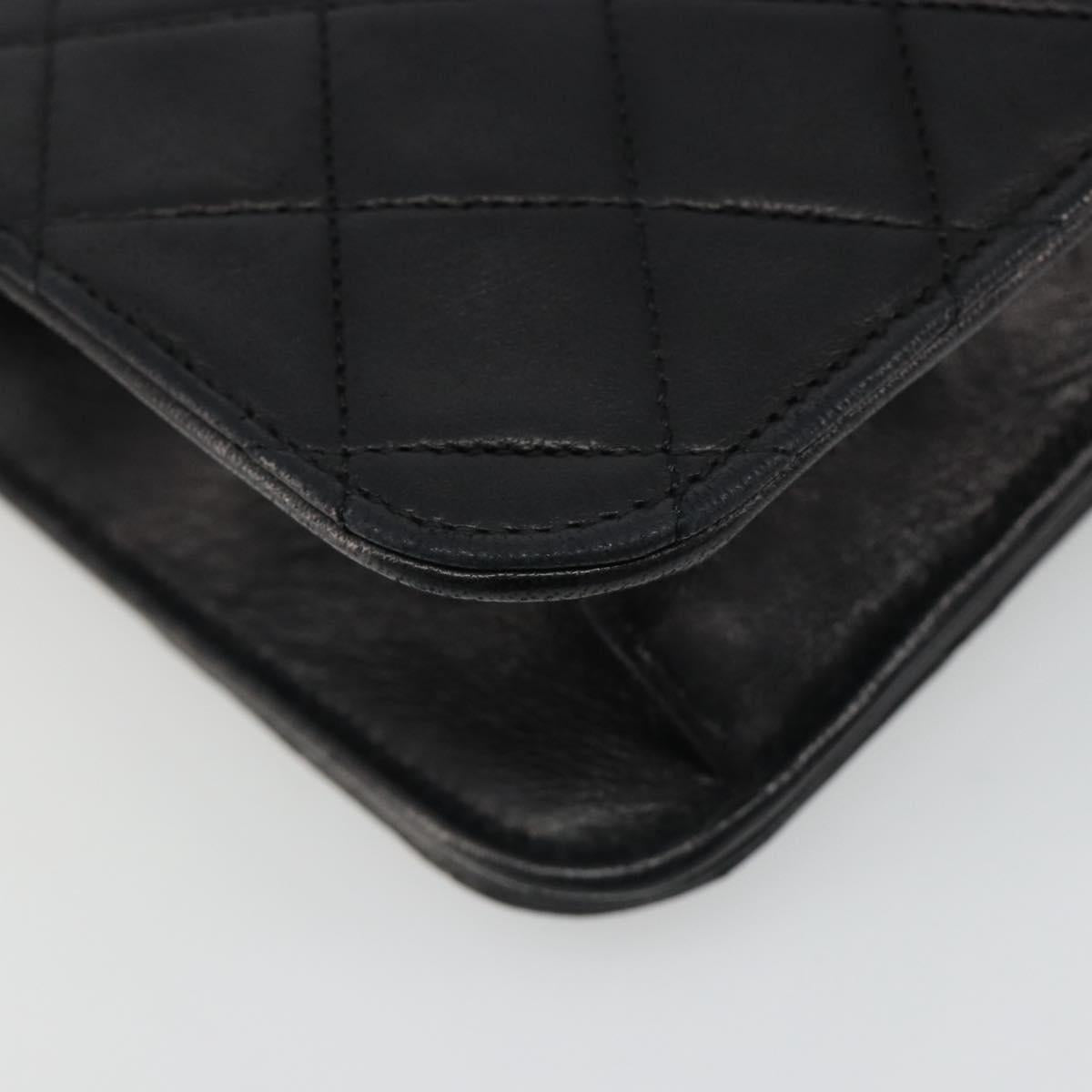 Chanel Black Quilted Leather Shoulder Bag
