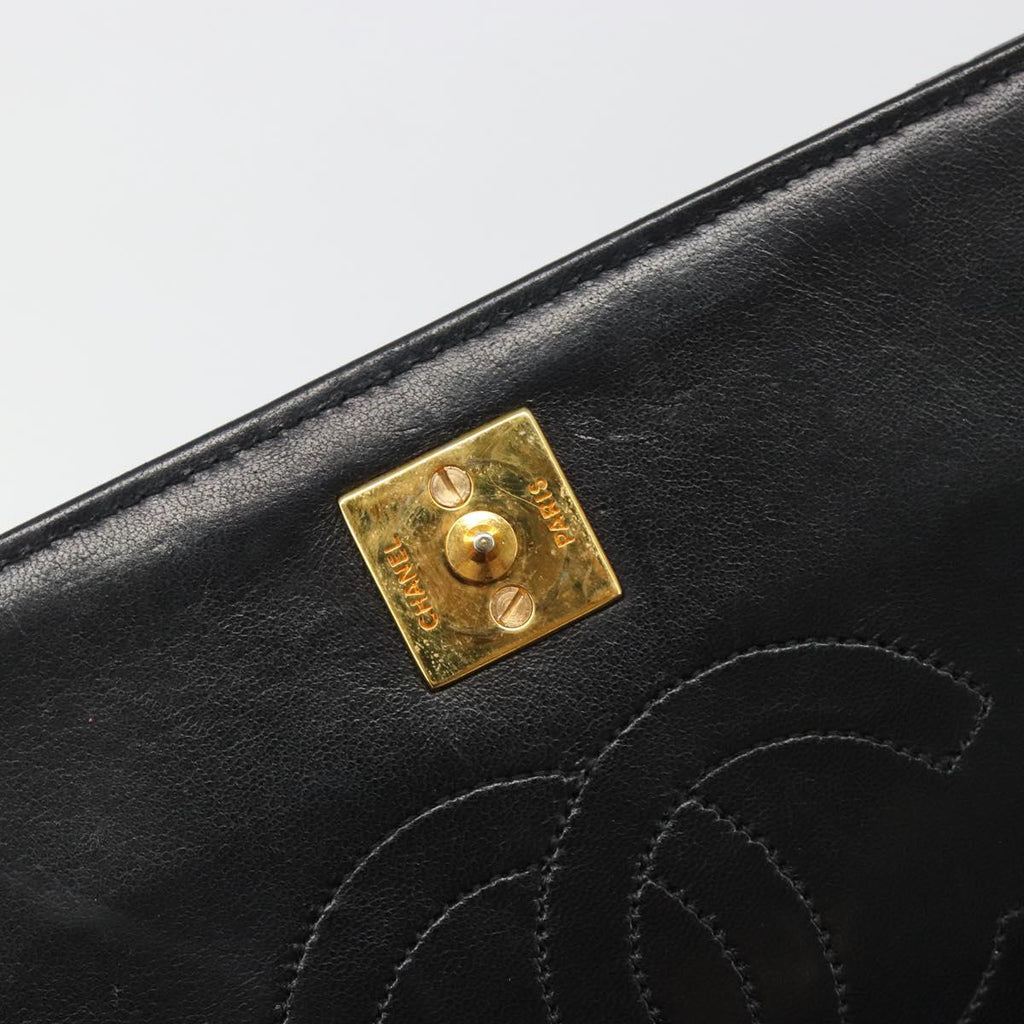 Chanel Black Quilted Leather Shoulder Bag