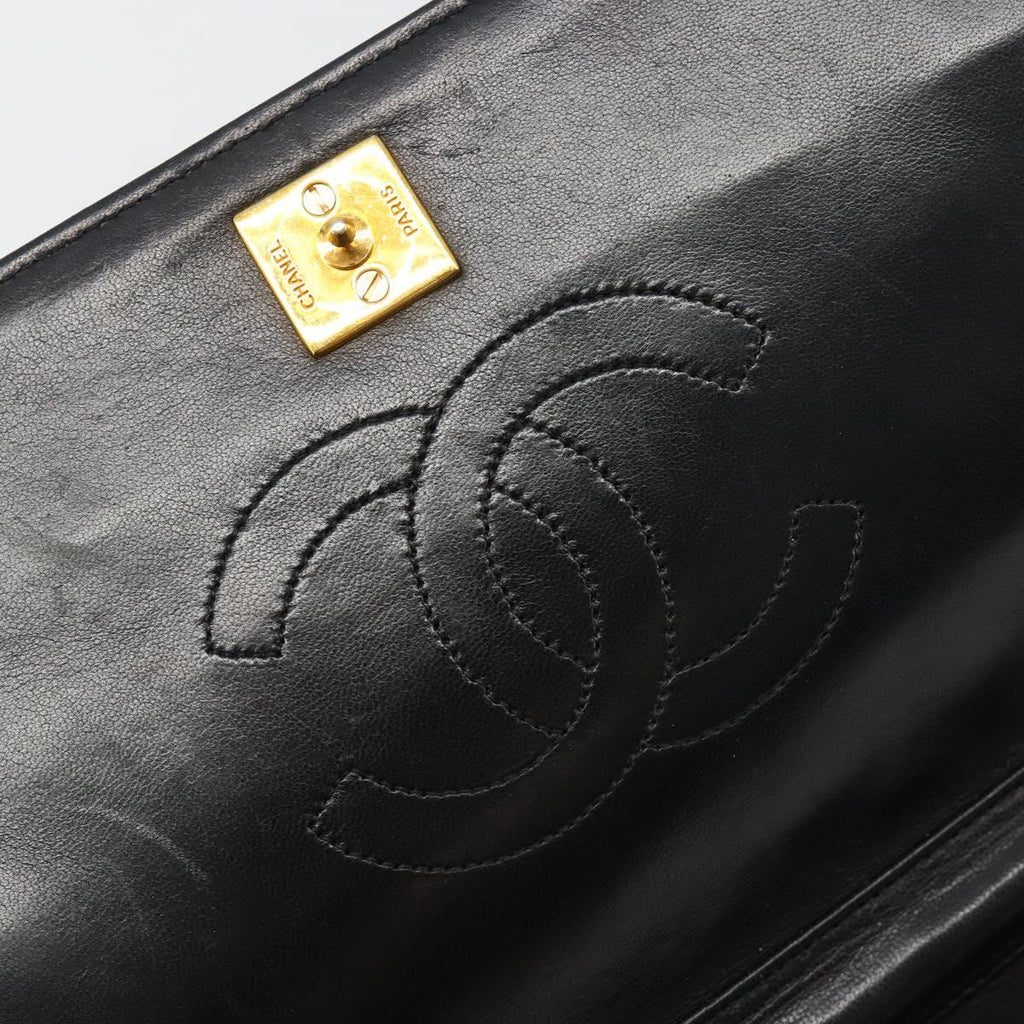 Chanel Black Quilted Leather Shoulder Bag