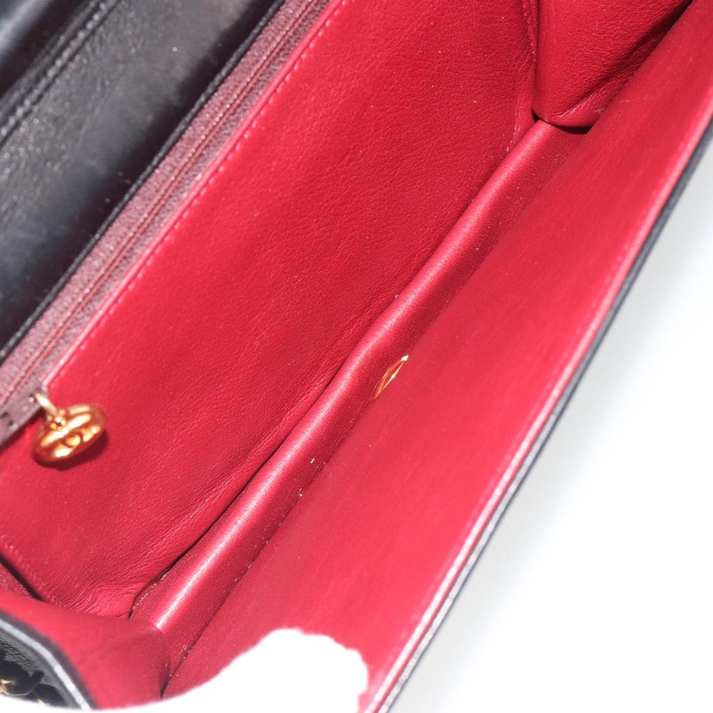 Chanel Black Quilted Leather Shoulder Bag