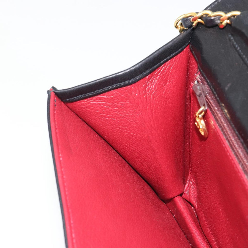 Chanel Black Quilted Leather Shoulder Bag