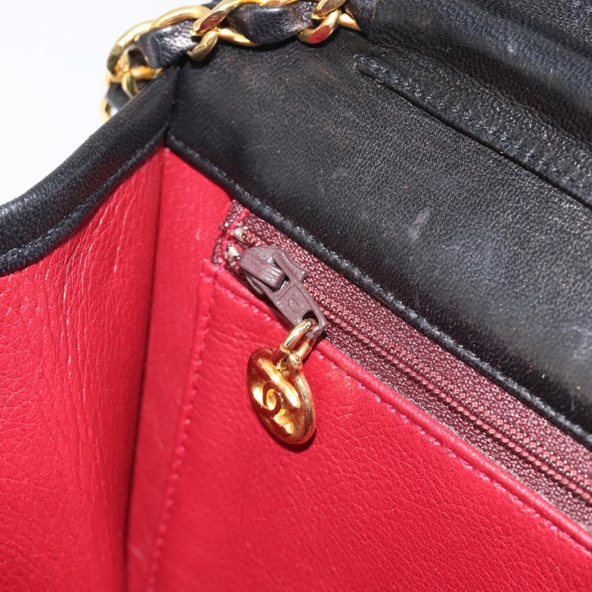 Chanel Black Quilted Leather Shoulder Bag