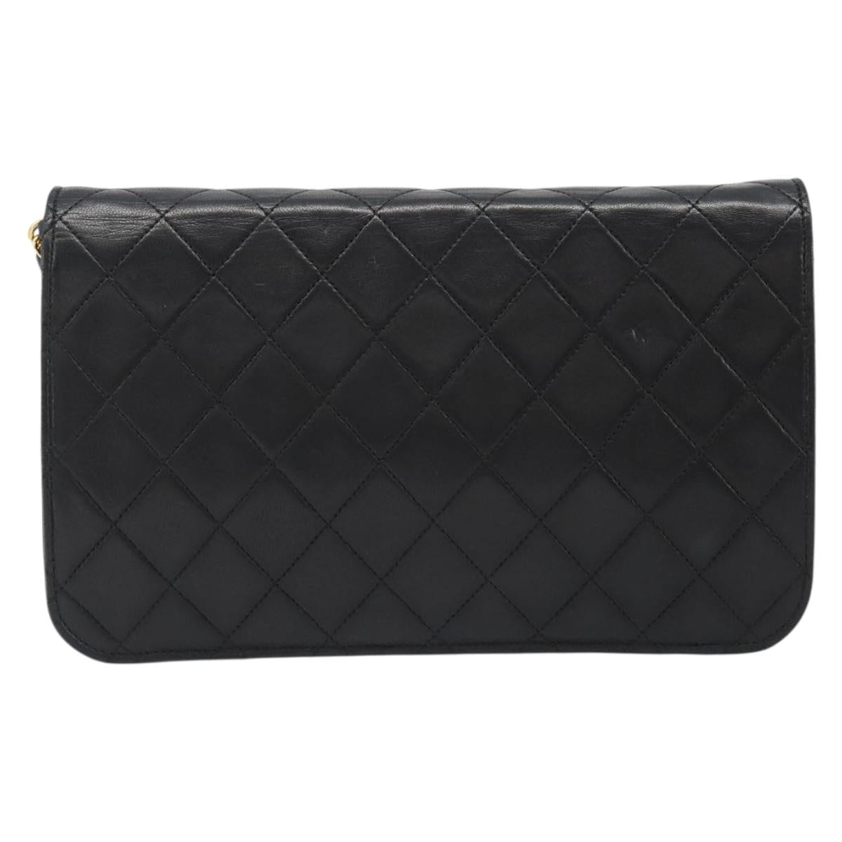 Chanel Black Quilted Leather Shoulder Bag