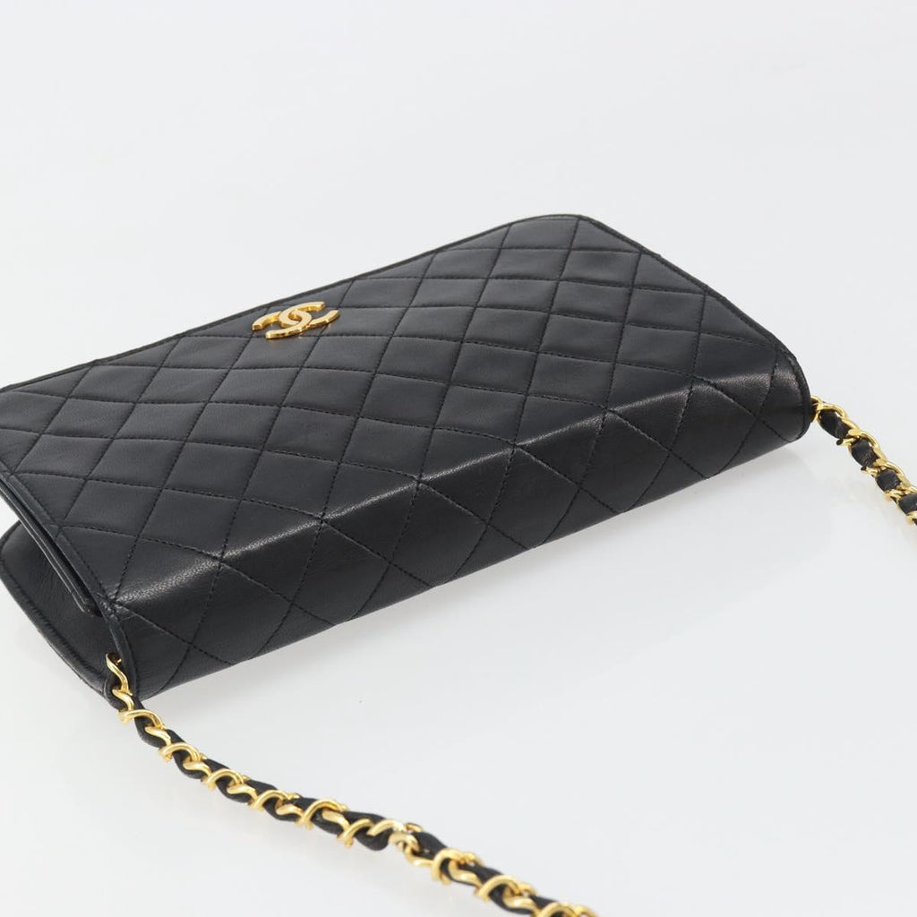 Chanel Black Quilted Leather Shoulder Bag