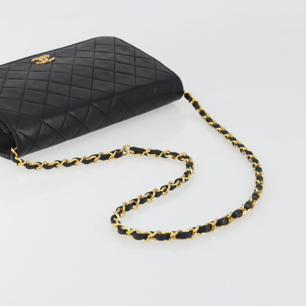Chanel Black Quilted Leather Shoulder Bag