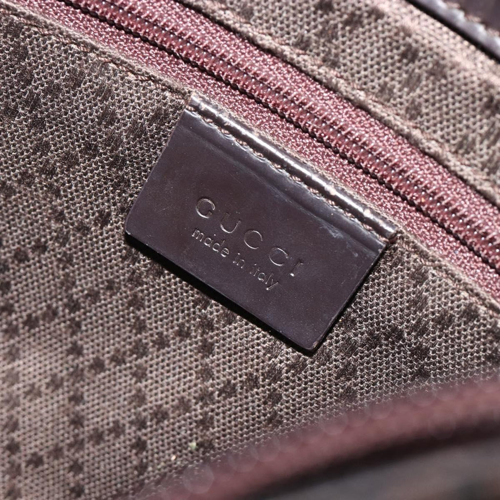 Gucci Brown Monogram Shoulder Bag