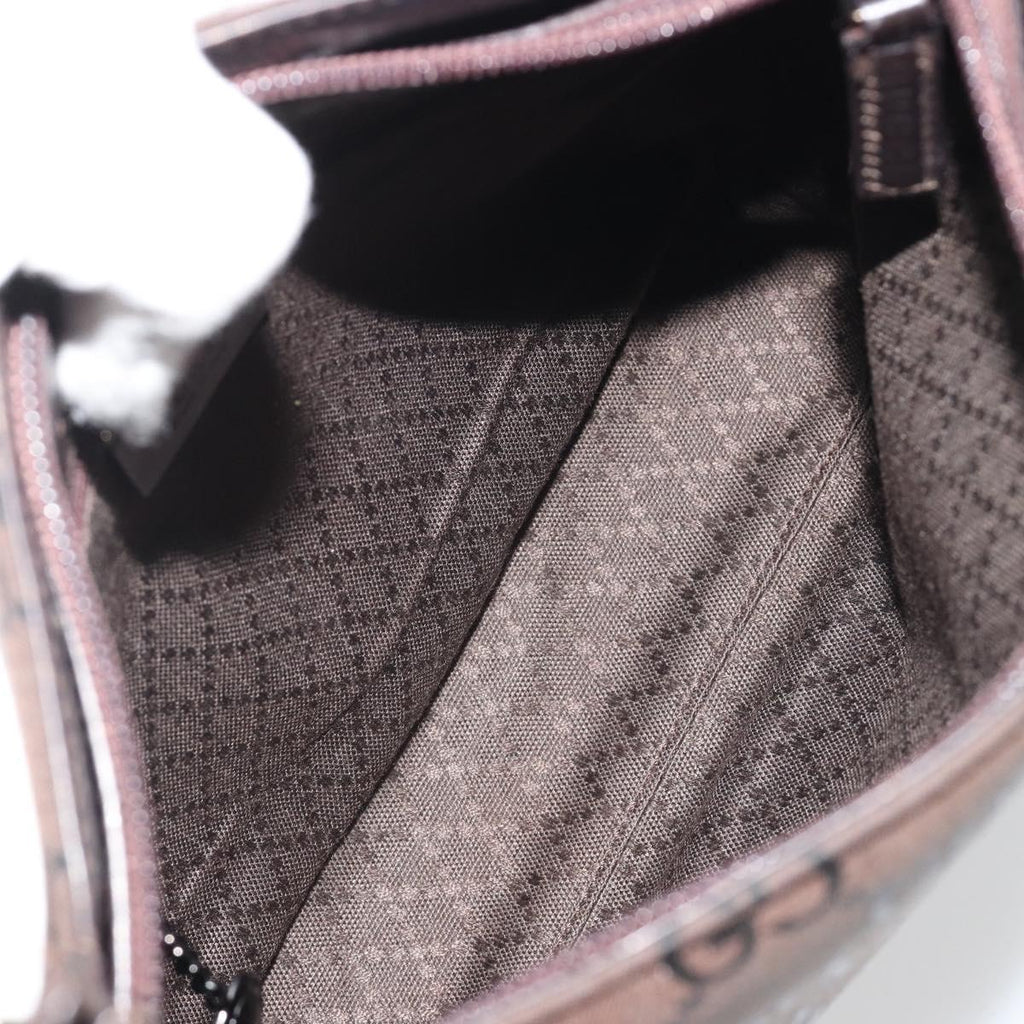 Gucci Brown Monogram Shoulder Bag