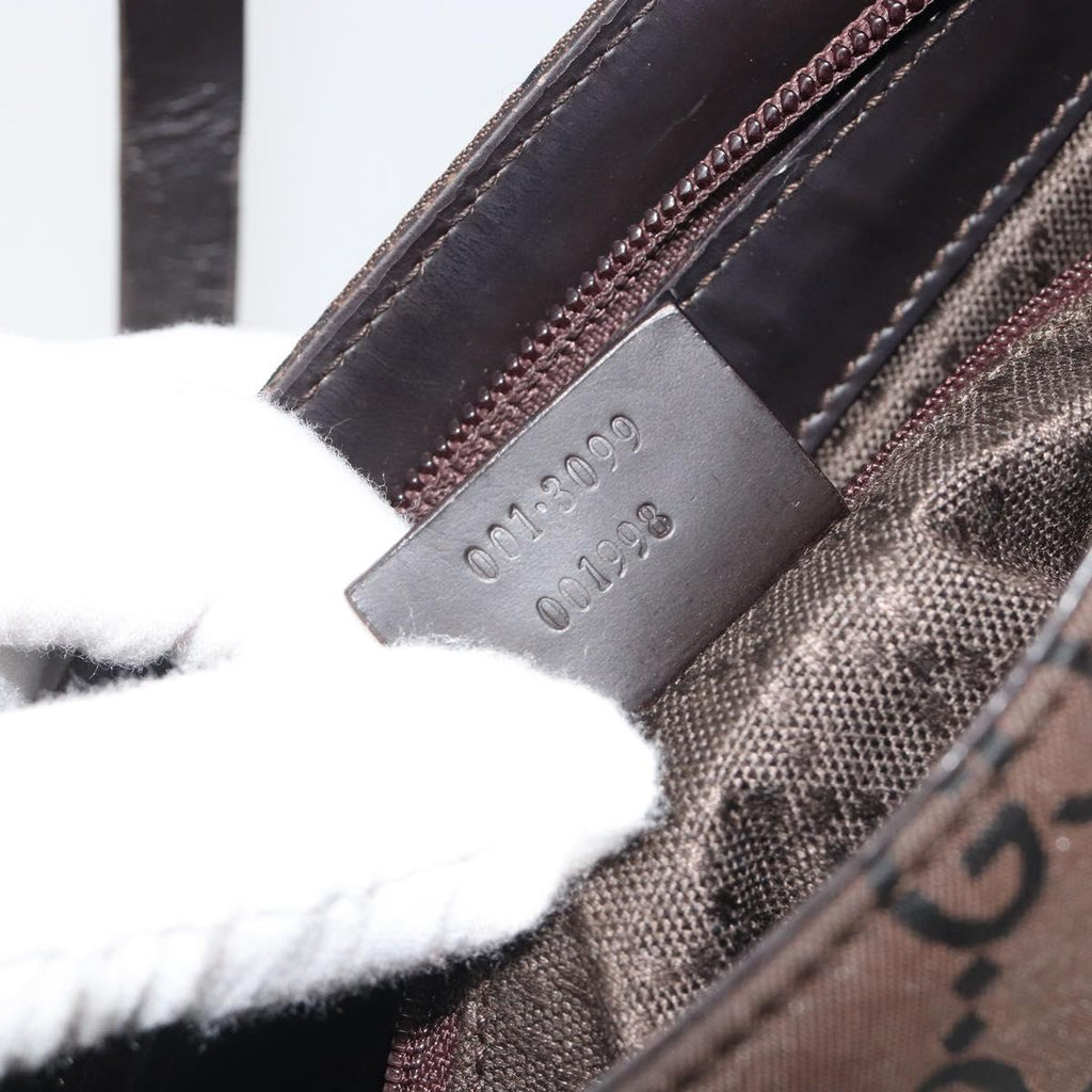 Gucci Brown Monogram Shoulder Bag