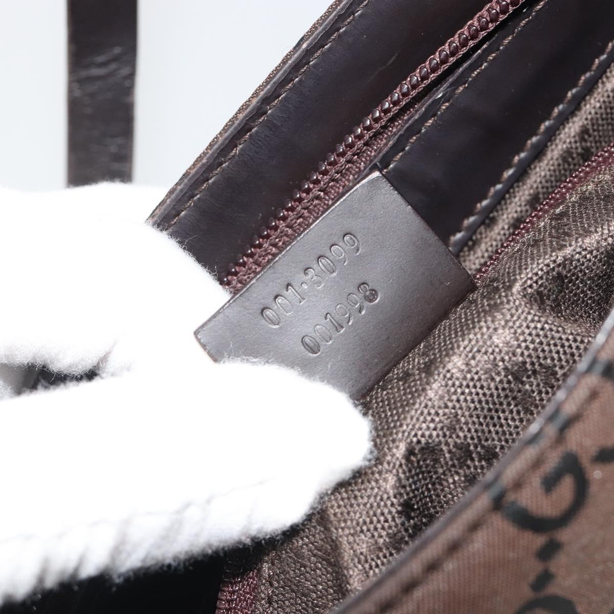 Gucci Brown Monogram Shoulder Bag