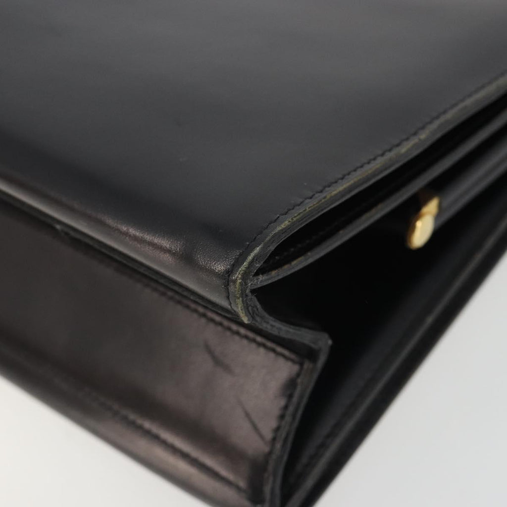 Chanel Black Leather Shoulder Bag