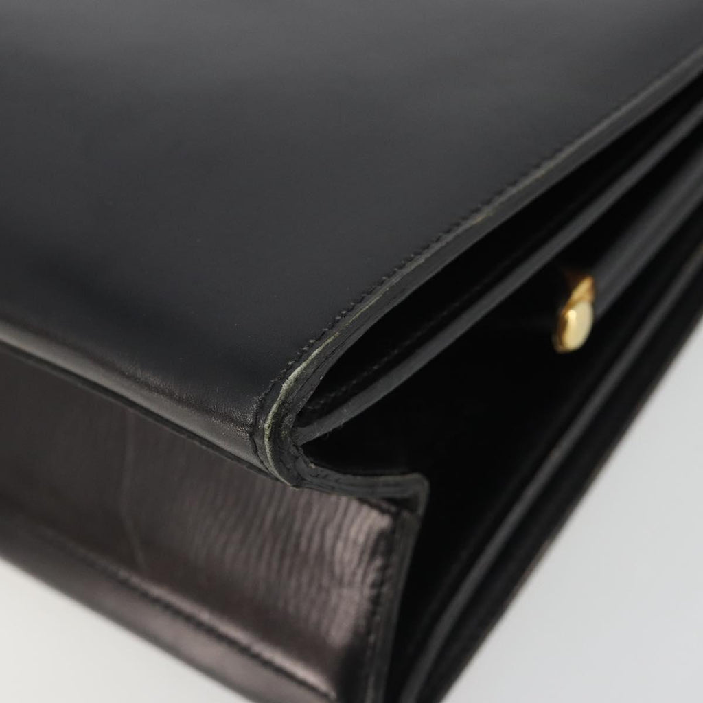 Chanel Black Leather Shoulder Bag