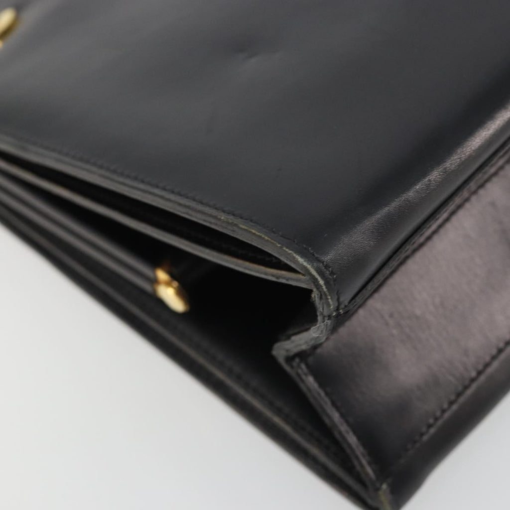 Chanel Black Leather Shoulder Bag