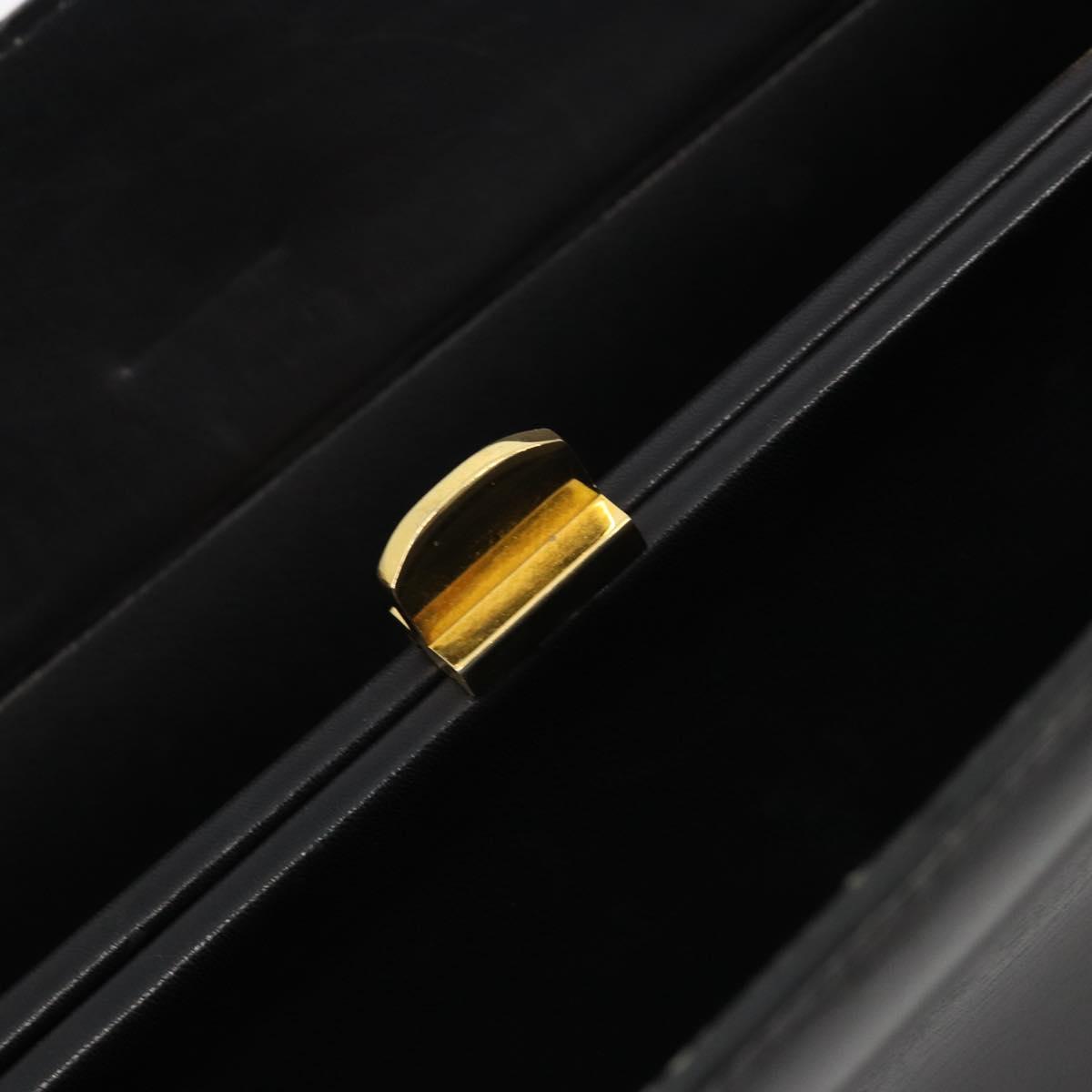 Chanel Black Leather Shoulder Bag